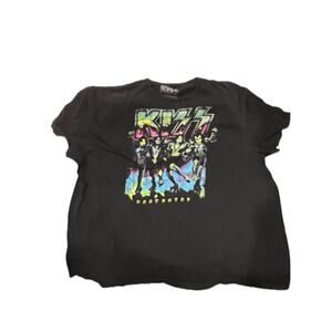 Kiss Rock Band T-Shirt Mens XXL